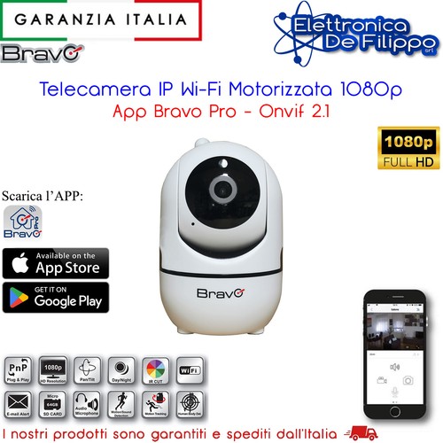 Telecamera 1080p - wi-fi,