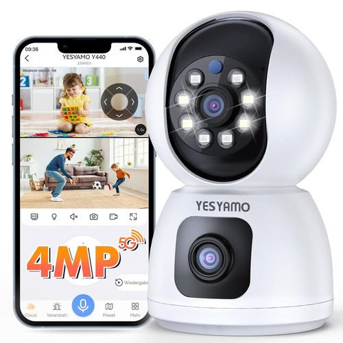 Telecamera interno 4mp - wi-fi,