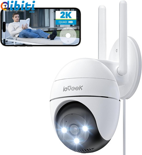 Telecamera fi esterno - 2k, wi-fi